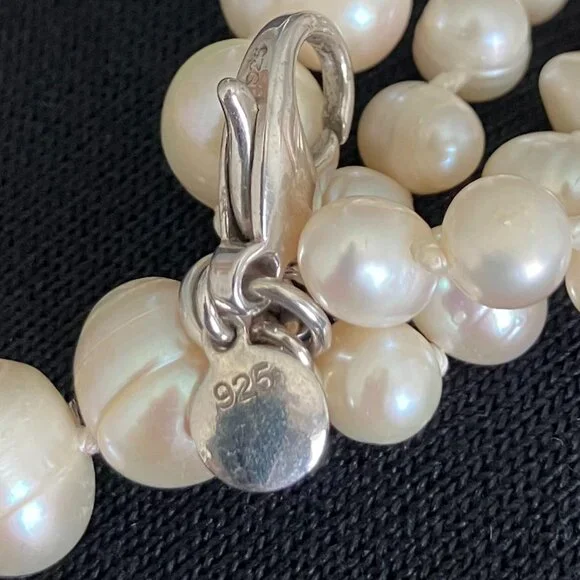 J. Crew 5 Strand Pearl Necklace - Picture 3 of 4